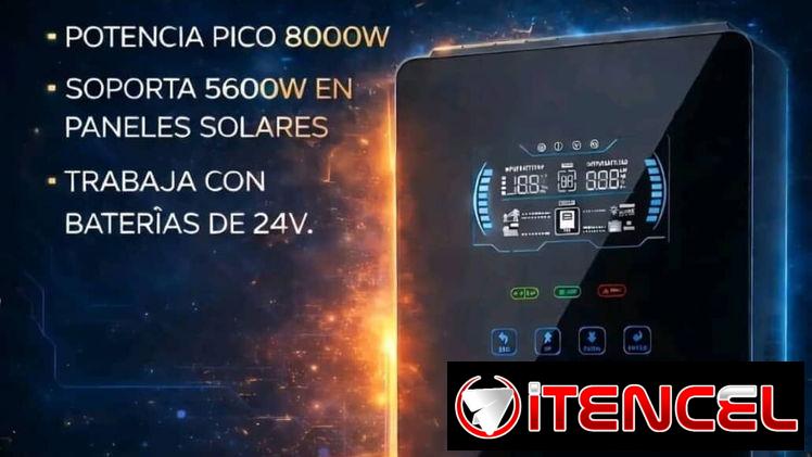 Inversor Híbrido 4000W pico de 8000W