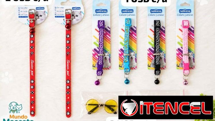 Collares y artículos para perros y gatos