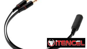 Cable Divisor Micrófono Audifonos 3.5mm. Nuevos. 52759786. 3usd