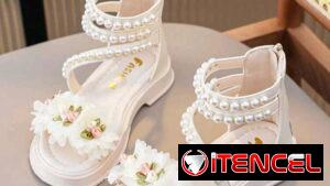 SANDALIAS BLANCAS PARA NIÑAS