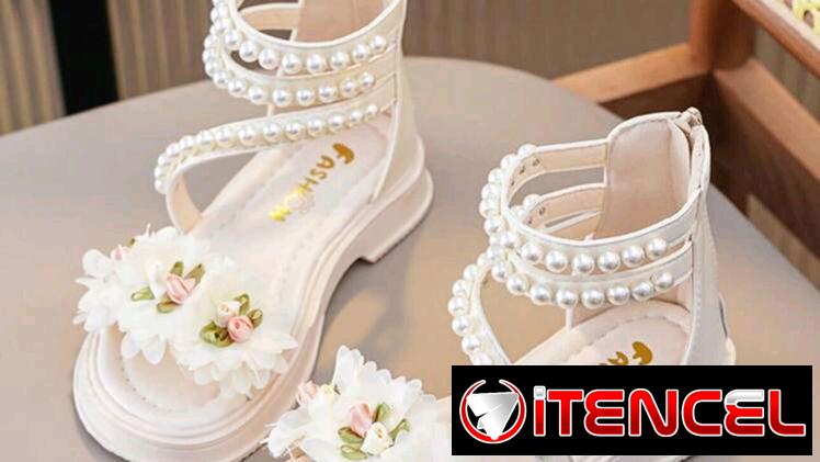 SANDALIAS BLANCAS PARA NIÑAS