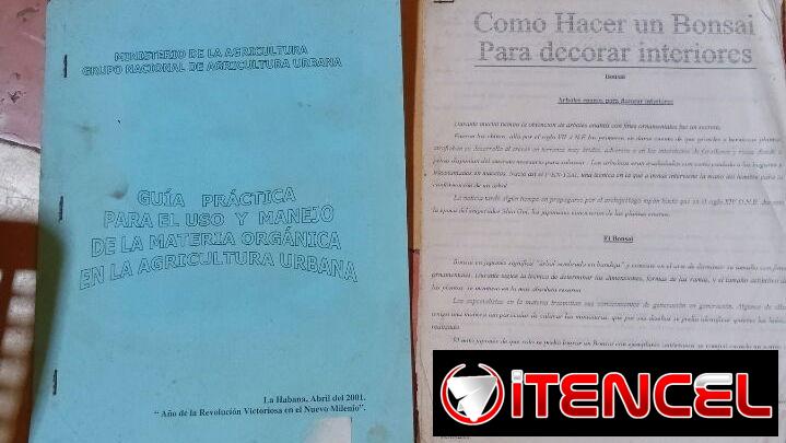 Manuales y libros de técnicas  para la agricultura