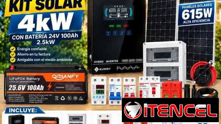 El mejor kit para el hogar incluye base, montaje e instalación eléctrica, contamos con mensajería
