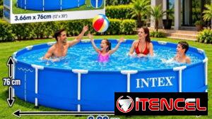 🏊‍♀️💦 ¡PISCINA INTEX!