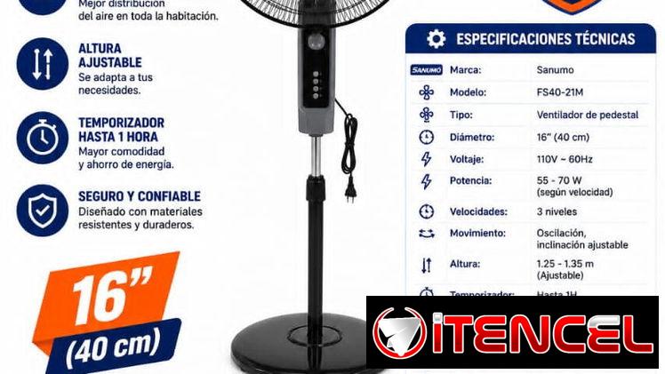 Ventilador Sanumo!!