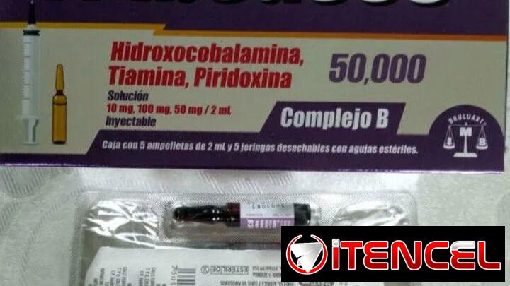 Venta de Complejo vitamínico B Tribedoce. Con sus 5 ampulas y sus jeringuilla desechables en 6500 pesos