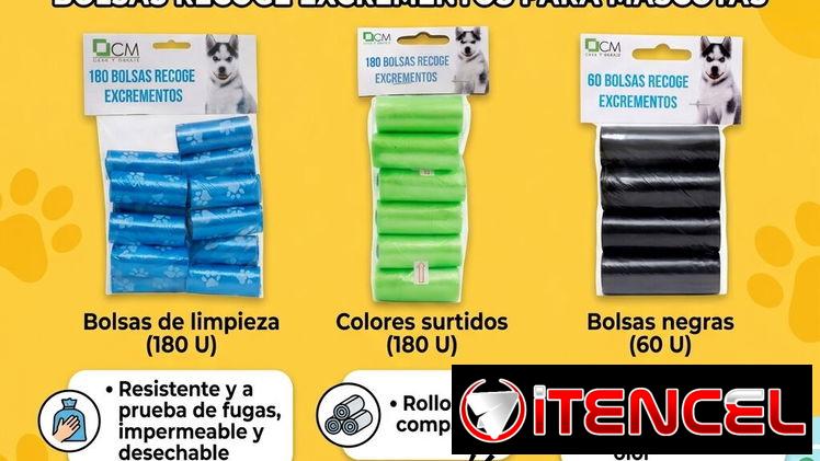 Bolsas para excemento de mascotas
