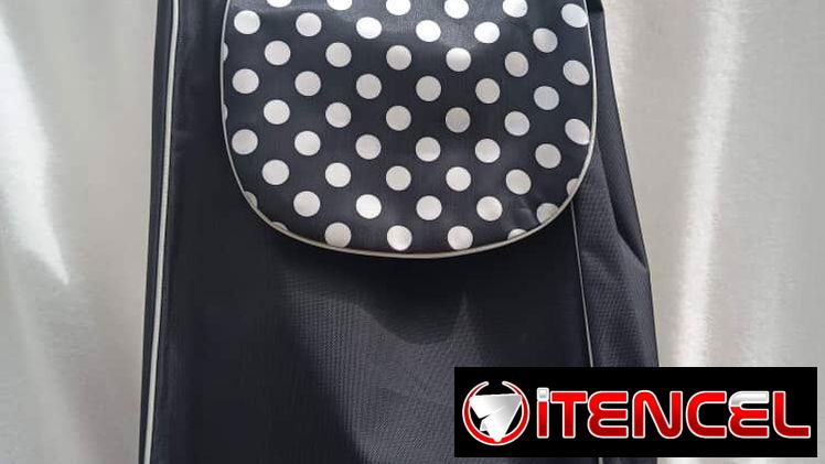 Carrito de Compras Plegable con Ruedas Escalonadas (cv) — foto 3