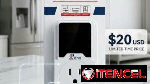 ⚡PROTECTOR DE VOLTAJE  REYMO VO99-D-120V con Pantalla Digital –