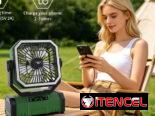 Ventilador Recargable 20000mah con BT para musica