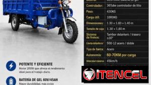 Triciclo es sin cola y sin reserva llegar y recoger