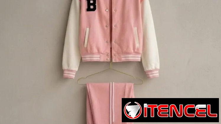 Conjunto Varsity "Pink B Spirit" – Estilo College Retro Talla S