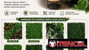 Césped artificial decorativo