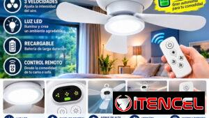 Vendo Ventilador de techo recargable