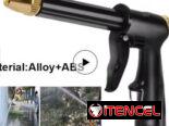 Pistola de Agua Portátil de Alta Presión,Lavado de Carro, Rociador de Jardín, Aspersor Riego, Herramienta de Limpieza,
