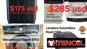 ‼️🧼Lavadoras automáticas, semiautomáticas... y más electrodomésticos👌Factura, GARANTIA REAL. 53220916