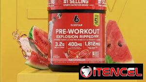 Pre Workout Six Star // Sabor: Sandía V2 // 30 Serv