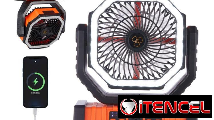 Ventilador recargable modelo F6 de 20000mah a 55 usd