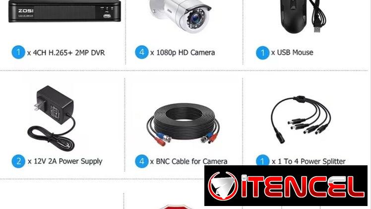 Sistema cámara de seguridad