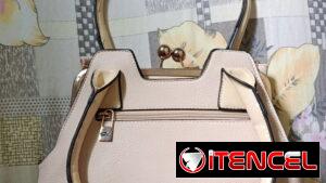 Cartera Beige