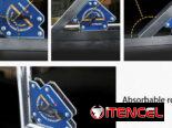Soportes de soldadura magnéticos, 2 uds., 12,5 KG, ángulo de soldadura, flecha, imán, fijador de soldadura, posicionador