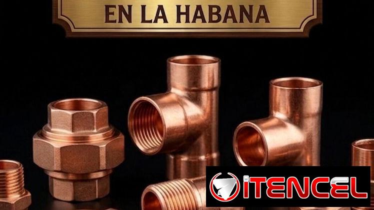 Plomero de cobre en la Habana, piezas de cobre, tubería de cobre, soldadura en cobre — foto 1
