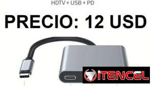 ADAPTADOR PARA REPRODUCIR LA IMAGEN DE TU CELULAR EN EL TELEVISOR