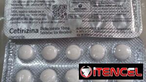 CETIRIZINA 10mg VENCEN EN febrero/2027