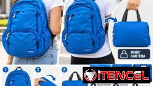 MOCHILA ESTILO BOLSITA* Mochila ligera y práctica para el uso diario, viajes y mas. 💰13 USD.