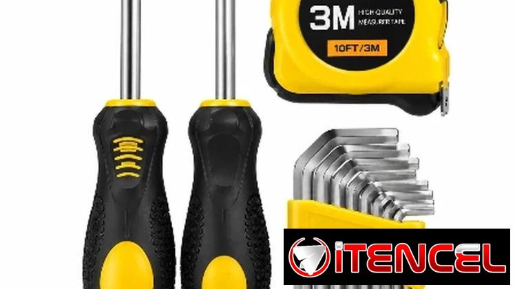 Juego de herramientas 11 piezas Heydake. Todo lo que necesitas para tus trabajadores de bricolaje en un solo kit...