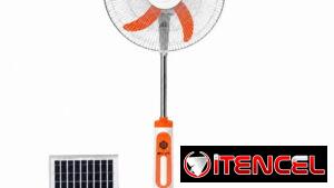 🌬️ VENTILADOR RECARGABLE 16" DE PEDESTAL
