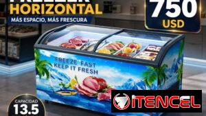 Heladeras de 13.5 pies , nevera exibidor, horizontal