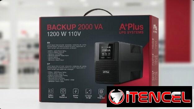 SISTEMA DE RESPALDO Y PROTECCIÓN UPS BACKUP 110V 2000VA 1200W NUEVO EN SU CAJA