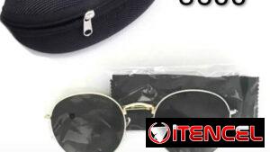 Gafas de sol con proteccion para hombres y mujeres Set. 1 gafas de sol Estuche protectir Y paño.