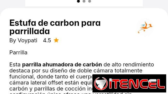 Estufa de carbón para parrillada — foto 1