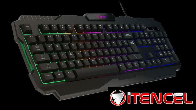 Combo teclado+mouse msi forge gk100 rgb — foto 2