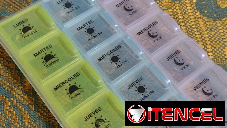 Pastillero para dosificar el medicamento