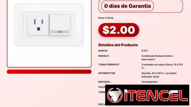 TOMACORRIENTE COMBINADO S.P.C .