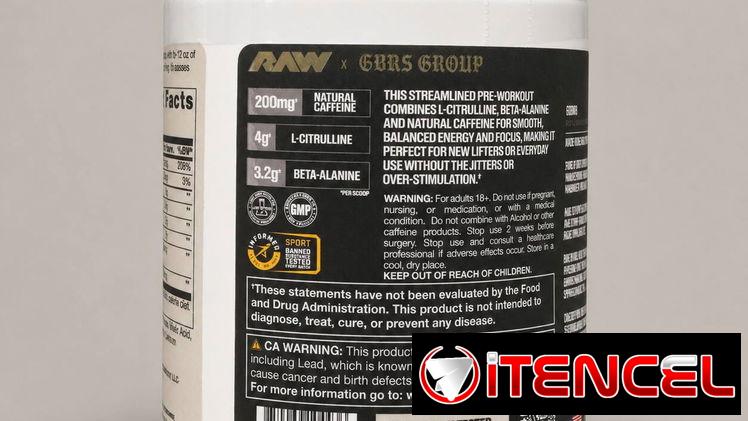 ⚡ RAW Essential Pre-Workout – Hard To Kill (20 Servicios) — foto 3