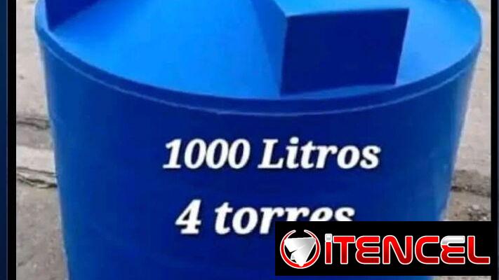Cuatro torres d 1000 litros nuevo a estrenar usted