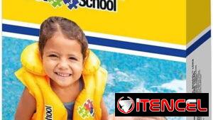 Chaleco Hinchable / Salvavidas Infantil 🛟 Marca Intex 👧🏻🧒🏻 De 3 a 6 años