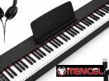 Piano Digital Electrónico de 88 Teclas color negro