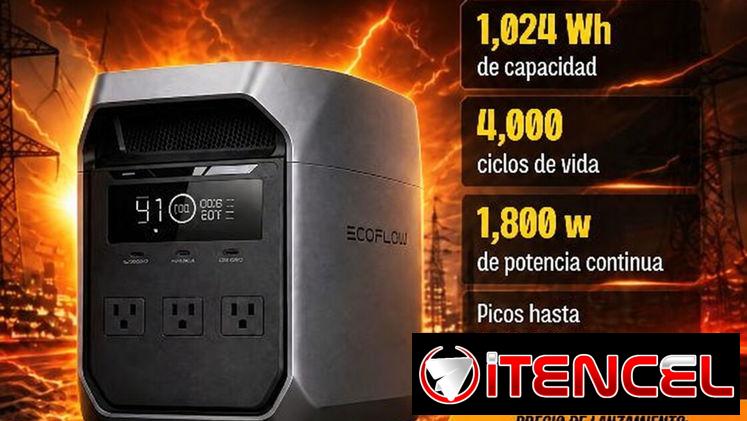 Estación de energía ECOFLOW DELTA 3 CLASSIC
