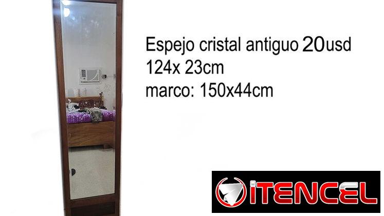 Espejo de cristal antiguo en venta