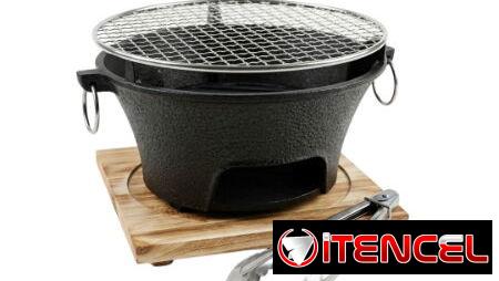 Parrilla de Carbón estilo Hibachi