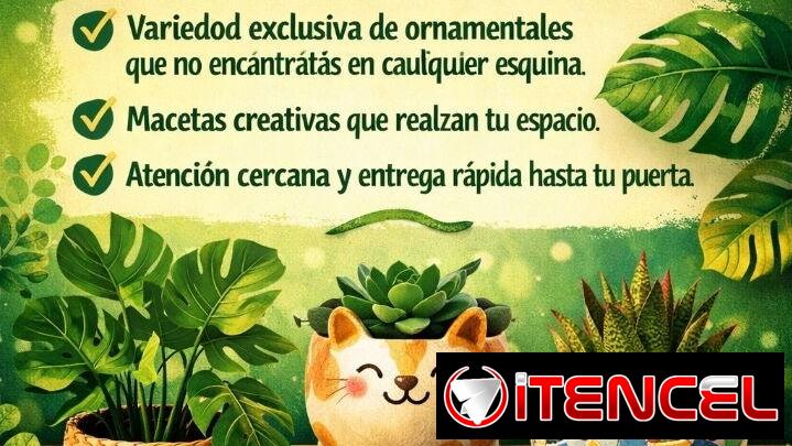 Venta plantas ornamentales , frutales y servicios de jardinería