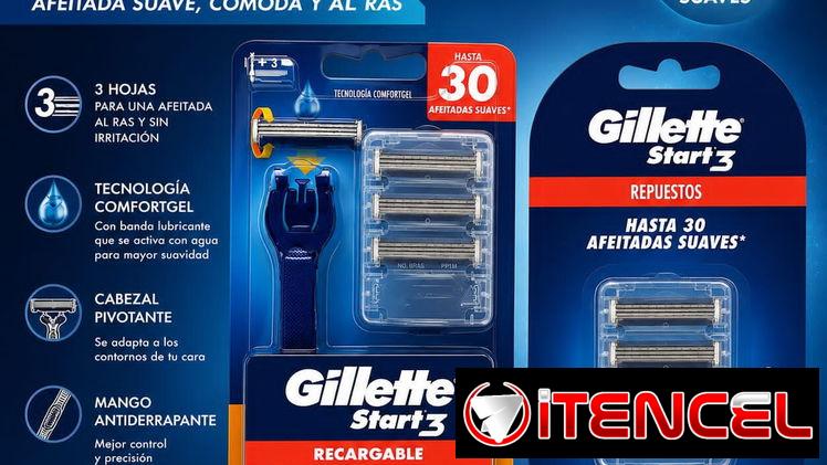 Set de Máquinas de Afeitar Gillete con 6 respuestos