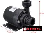 Bomba de agua ultrasilenciosa, Mini Motor sin escobillas DC12V/24V, adaptador de bomba de agua sumergible para piscina