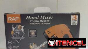 Mezcladora de mano nueva en caja. Mensajería opcional