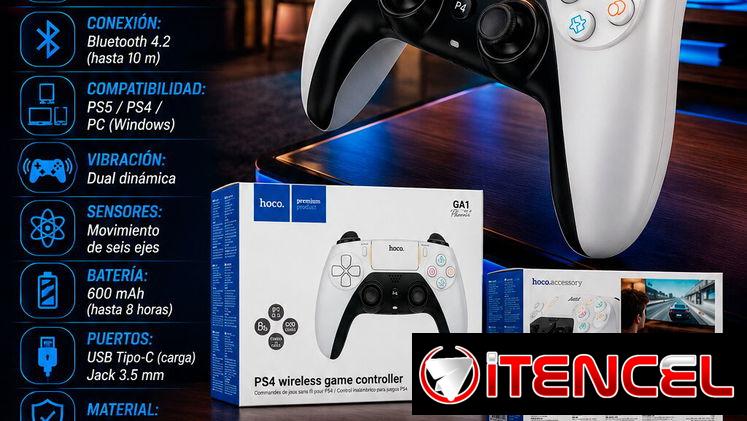 🕹️ MODO GAMING 🕹️ CONTROL – INALÁMBRICO HOCO GA1 PHOENIX. SERVICIO DE ENTREGA FACTURA Y GRANATÍA.  📲 54833699